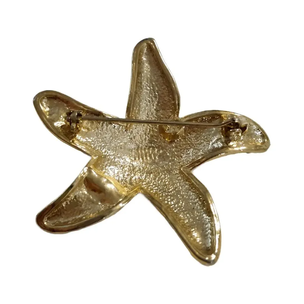 Vintage gold starfish